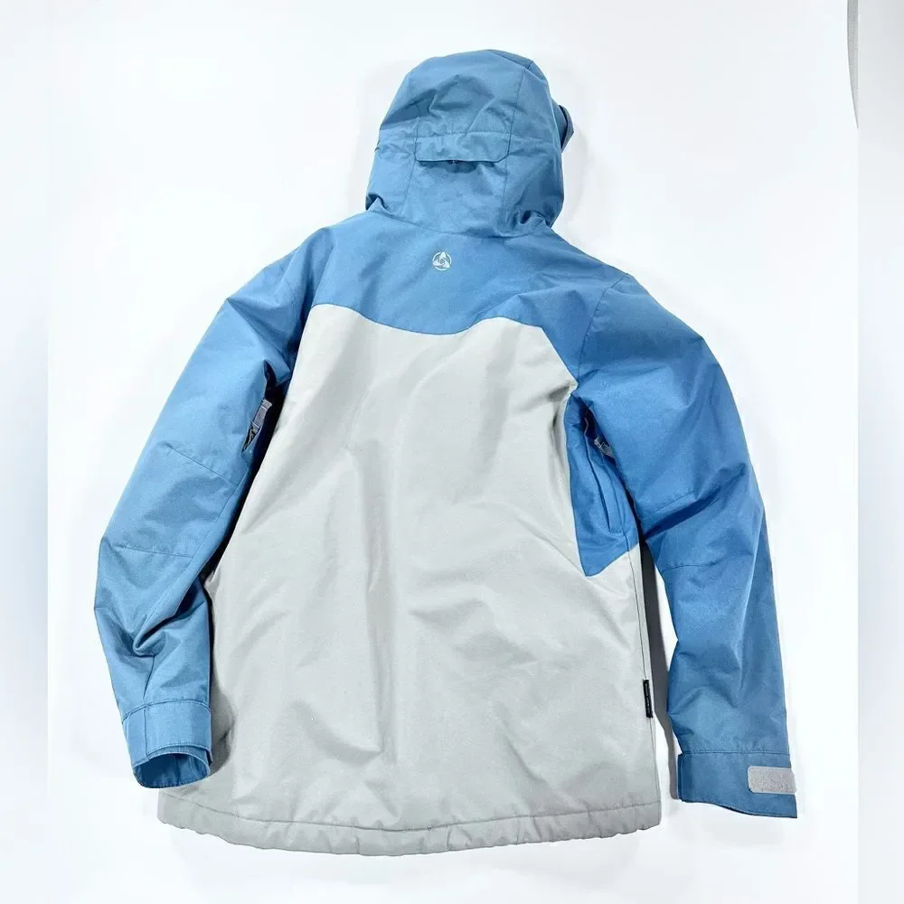 Turbine blue and grey snow ski snowboard coat S